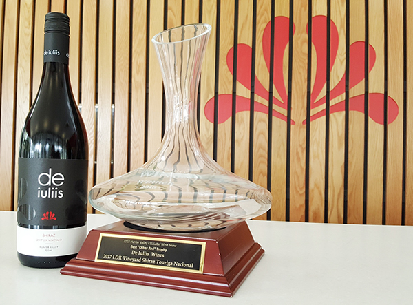 Trophy Winner at the 2018 Clear Image Hunter Valley Wine Show