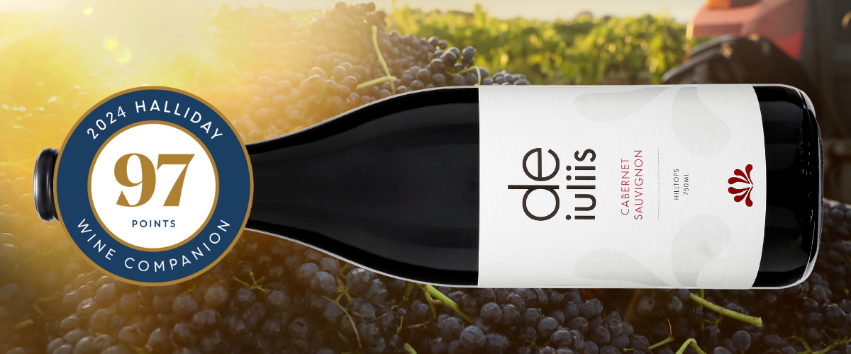 You beauty, 97 Points for our 2021 Cabernet Sauvignon!